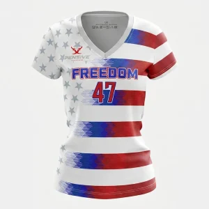 Custom short sleeve volleyball jersey