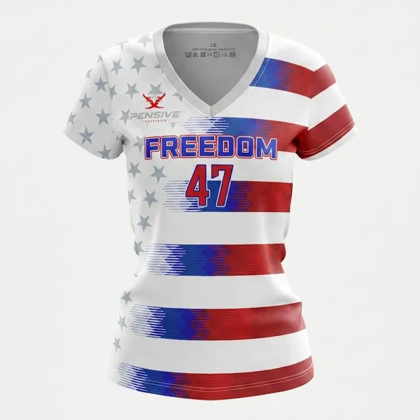 Custom short sleeve volleyball jersey