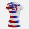 Custom short sleeve volleyball jersey