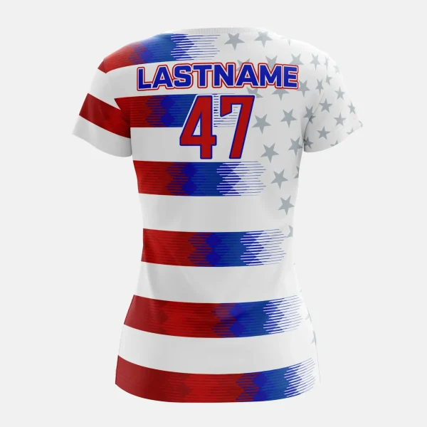Custom short sleeve volleyball jersey